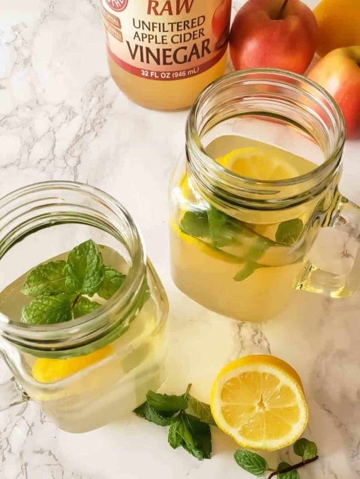 Lemon Juice and Apple Cider Vinegar