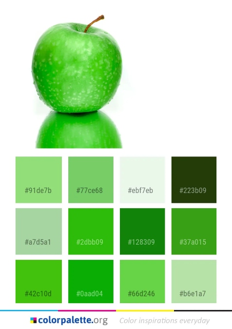Apple Green Color