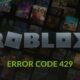 Roblox Error Code 429