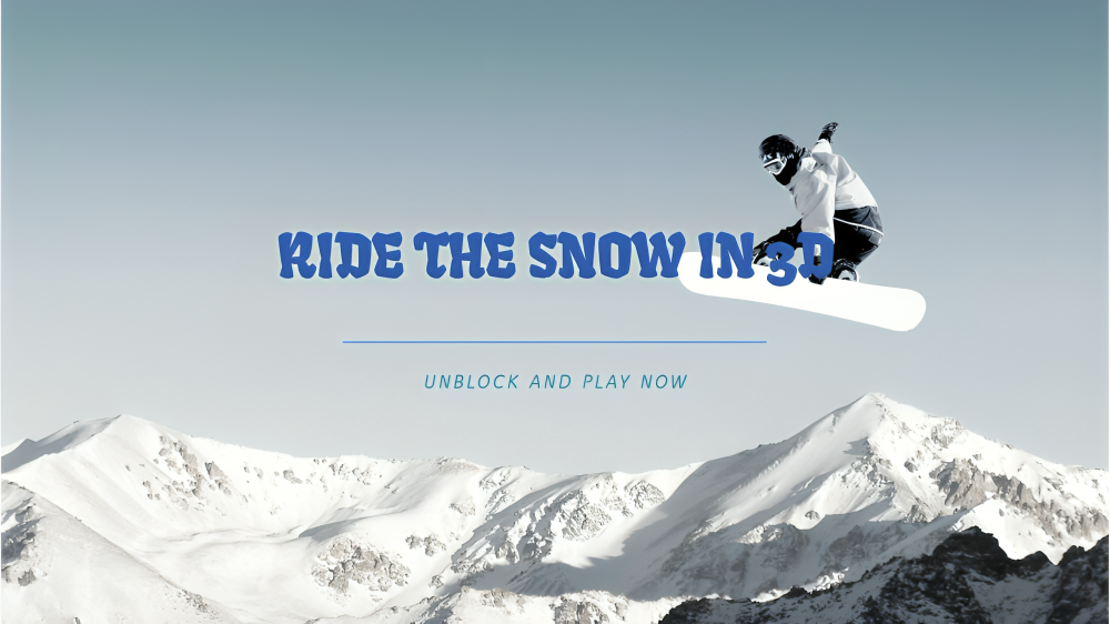 Snow Rider 3D Unblocked