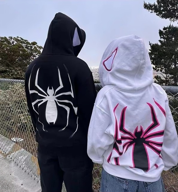 spider hoodies