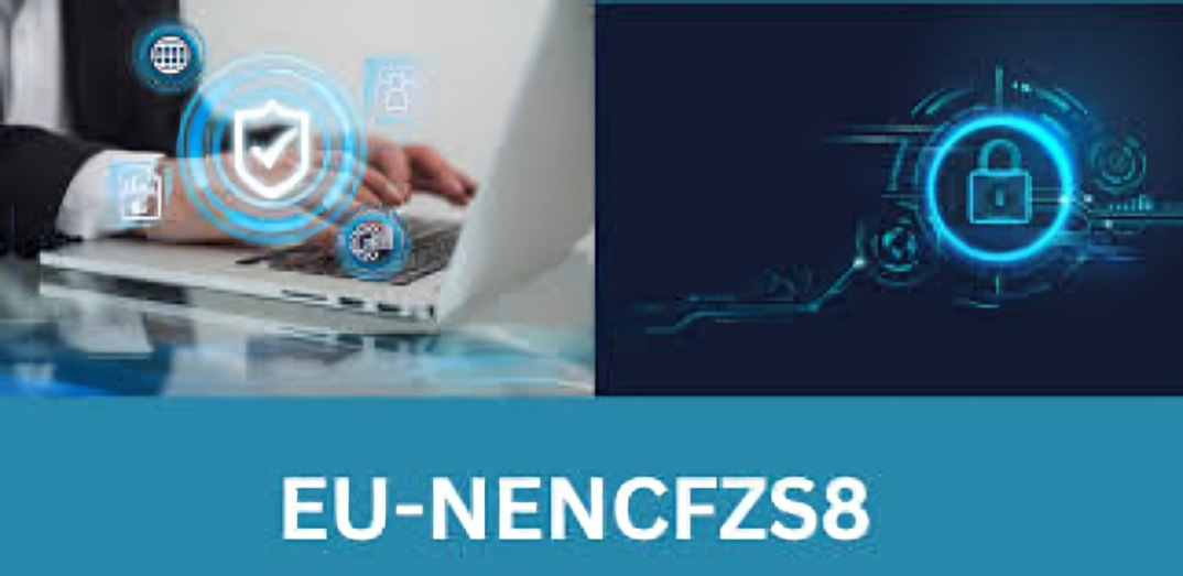 A digital interface displaying EU-NENCFZS8 code structure in a modern data processing environment