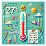 27°C to Fahrenheit: Understanding Temperature Conversion with Real-Life Examples and In-Depth Analysis