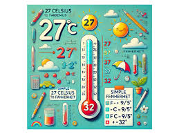 27°C to Fahrenheit: Understanding Temperature Conversion with Real-Life Examples and In-Depth Analysis