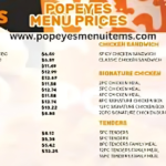 Popeyes Menu with Prices: A Culinary Journey through Louisiana Flavors